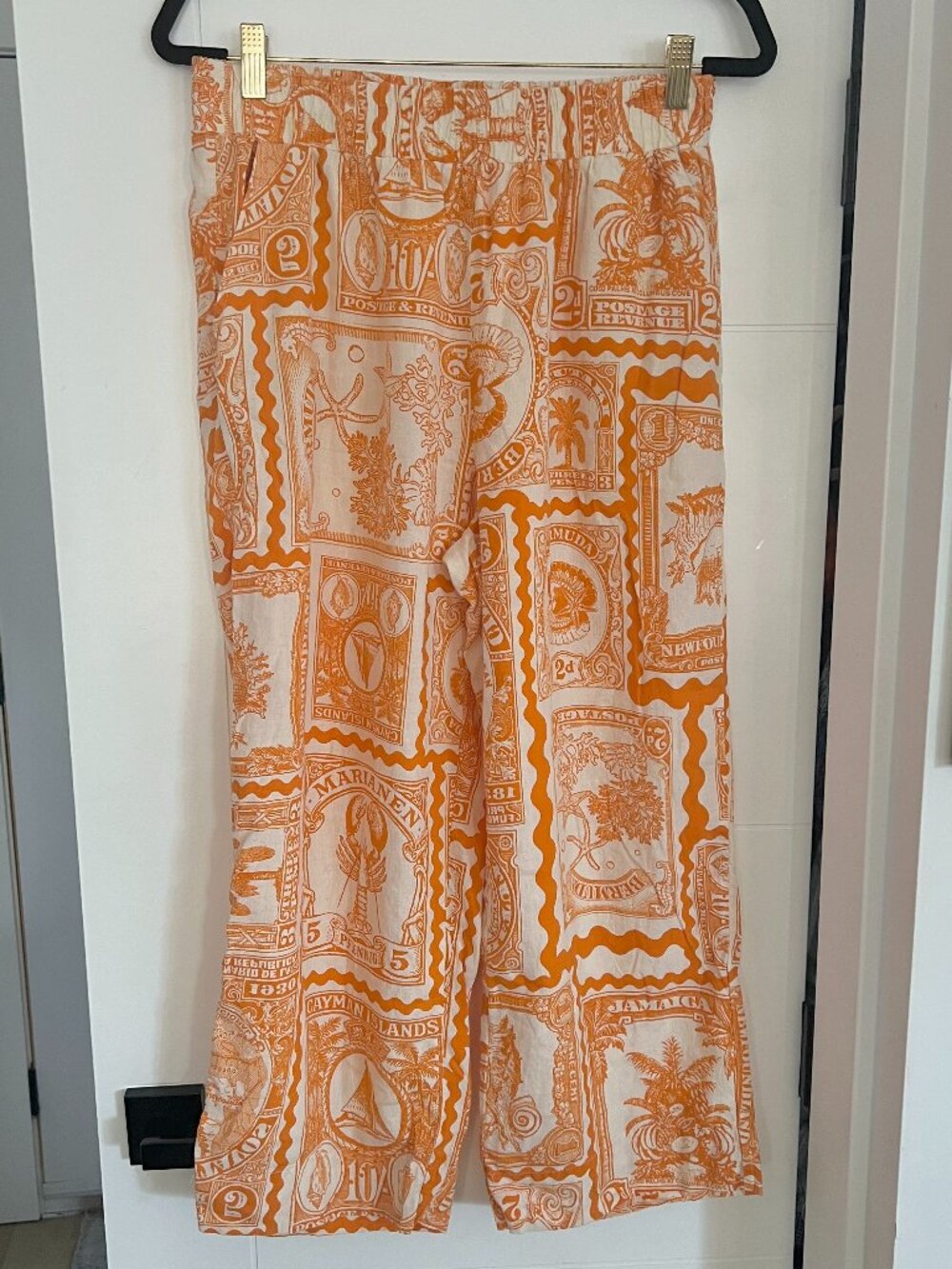 Artelier Nicole Miller Patterned Pull On Capris